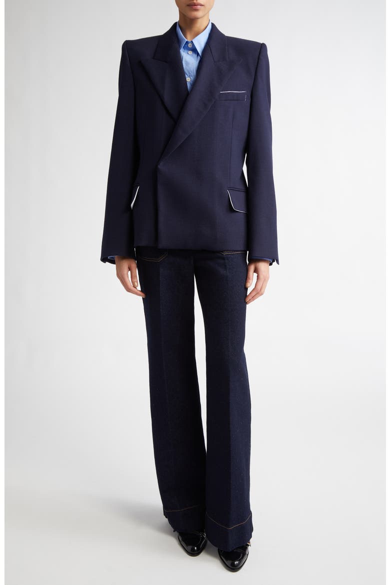 Alina Wide Leg Jeans, Alternate, color, DARK INDIGO RINSE