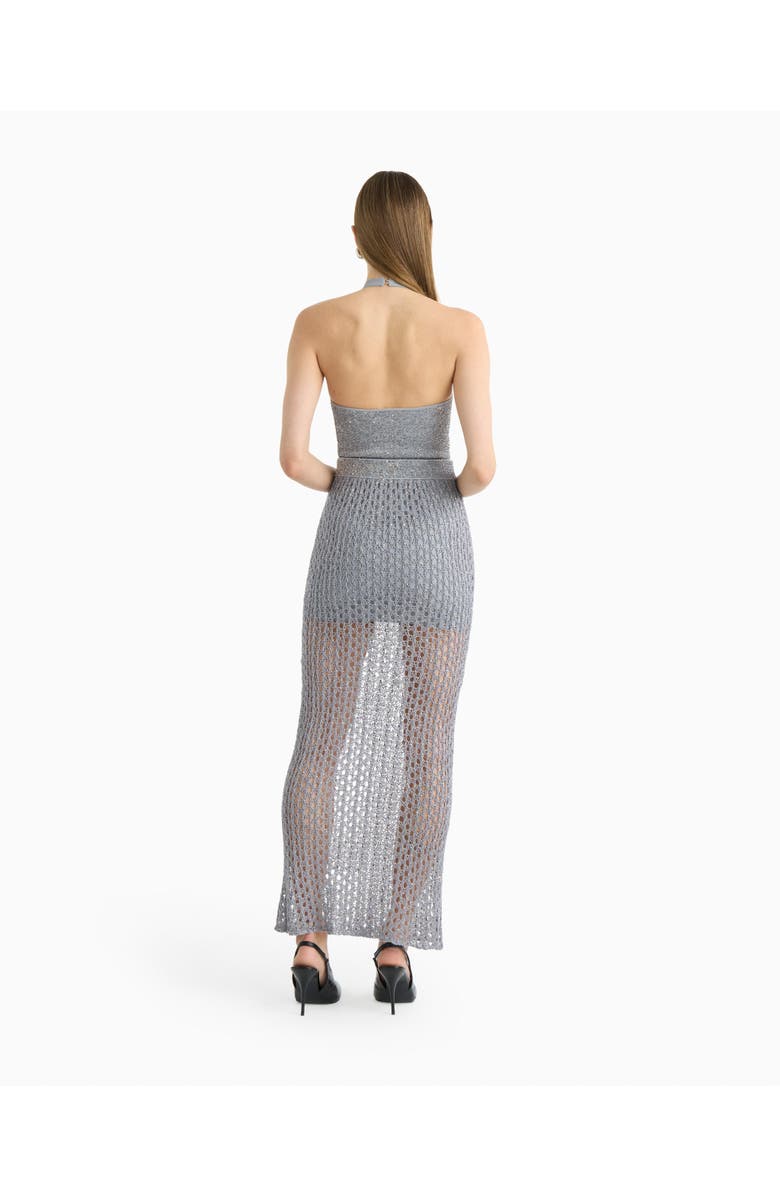 Dodiee Jerri Maxi Skirt, Alternate, color, Grey