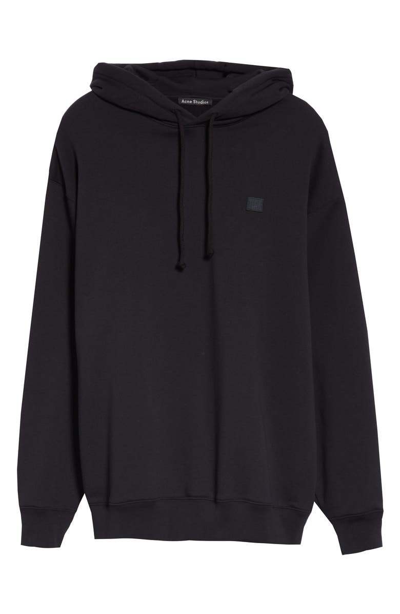 Acne Studios Farrin Face Hooded Sweatshirt, Alternate, color,
