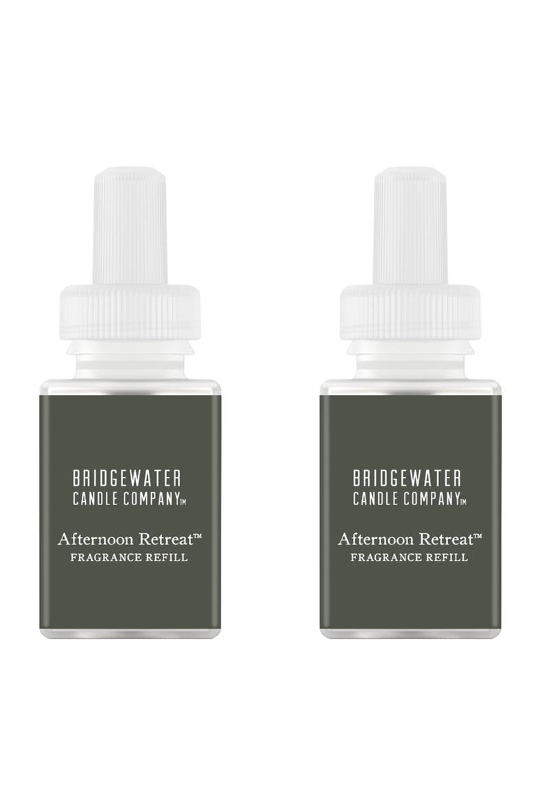 x Bridgewater Candle Company 2-Pack Diffuser Fragrance Refills, Main, color, BLACK
