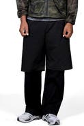 PLEASURES Stay Layered Cotton Drawstring Pants