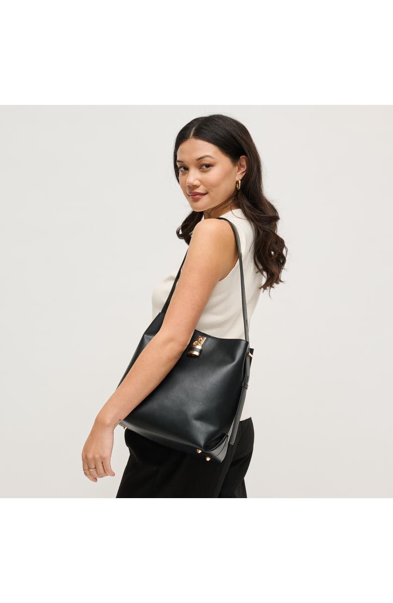 URBAN EXPRESSIONS HANDBAGS Caroline Hobo, Alternate, color, Black