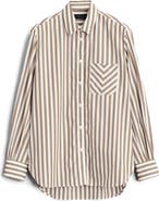 rag & bone Maxine Stripe Cotton Button-Up Shirt