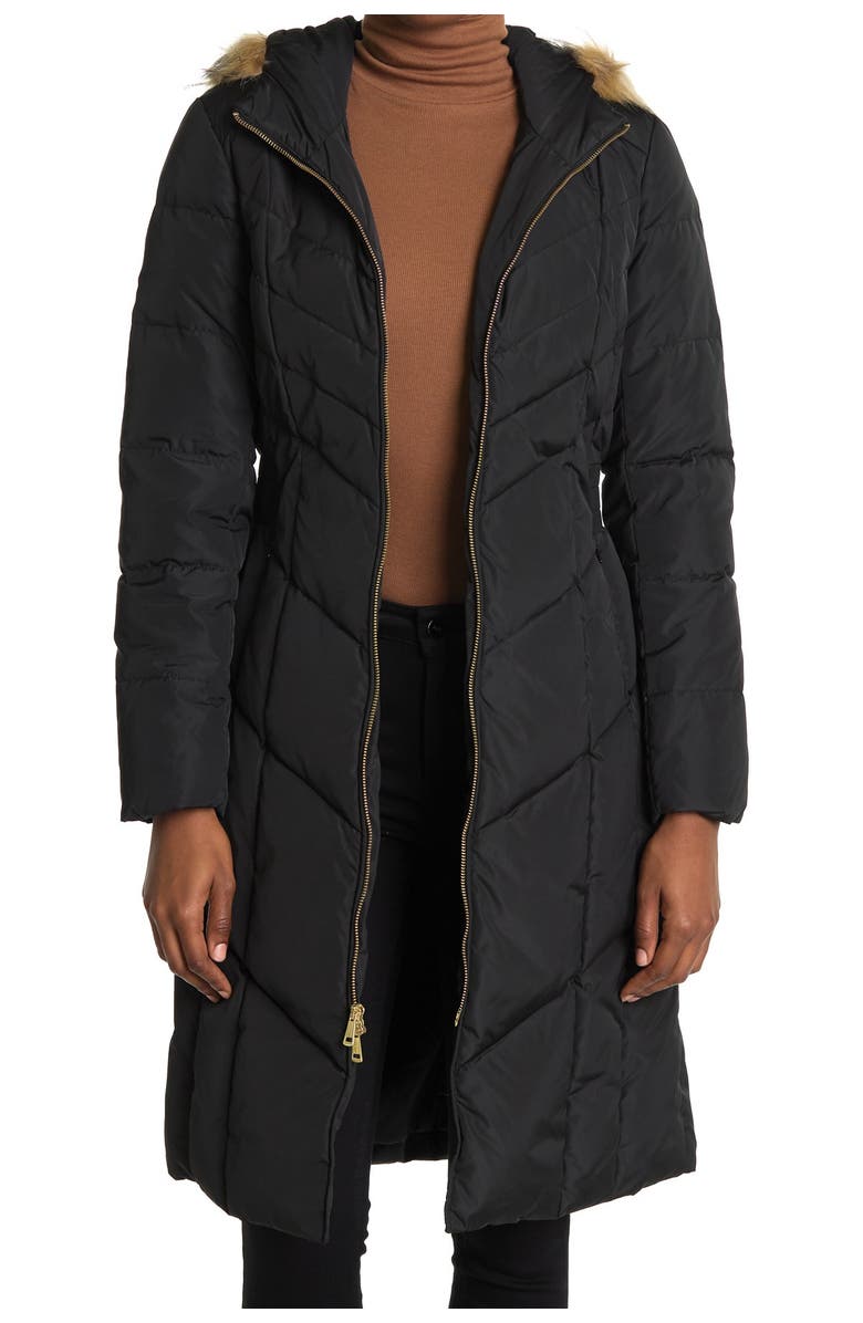 Cole Haan Signature Cole Haan Down & Feather Puffer Jacket, Alternate, color, 