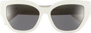 Prada 55mm Butterfly Sunglasses
