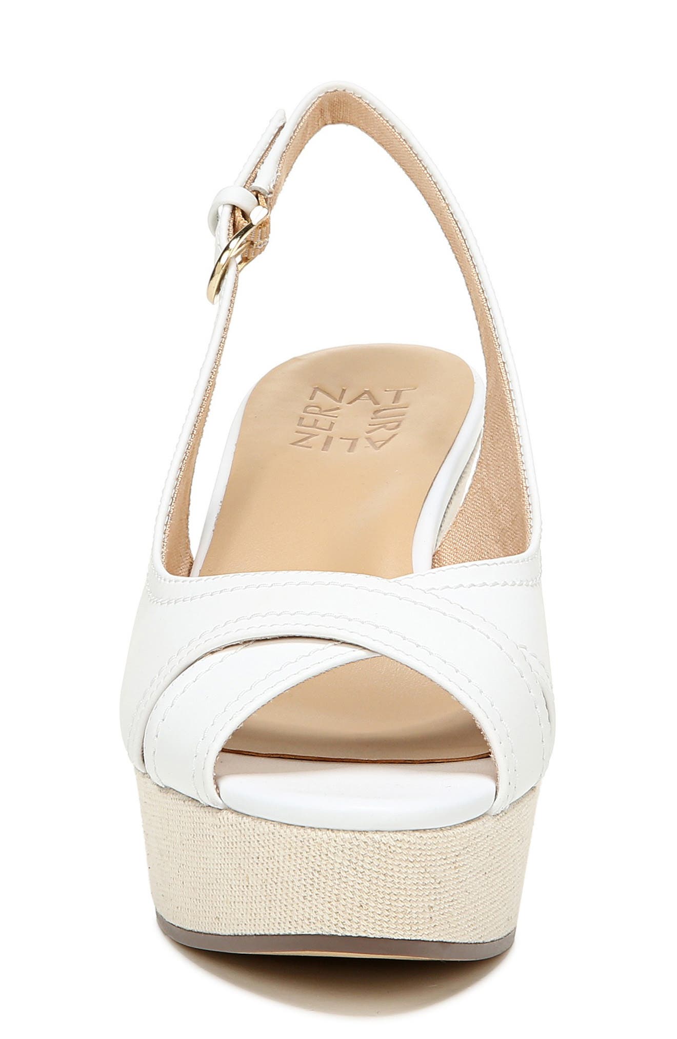 Naturalizer Zander Slingback Platform Wedge Sandal, Alternate, color, 