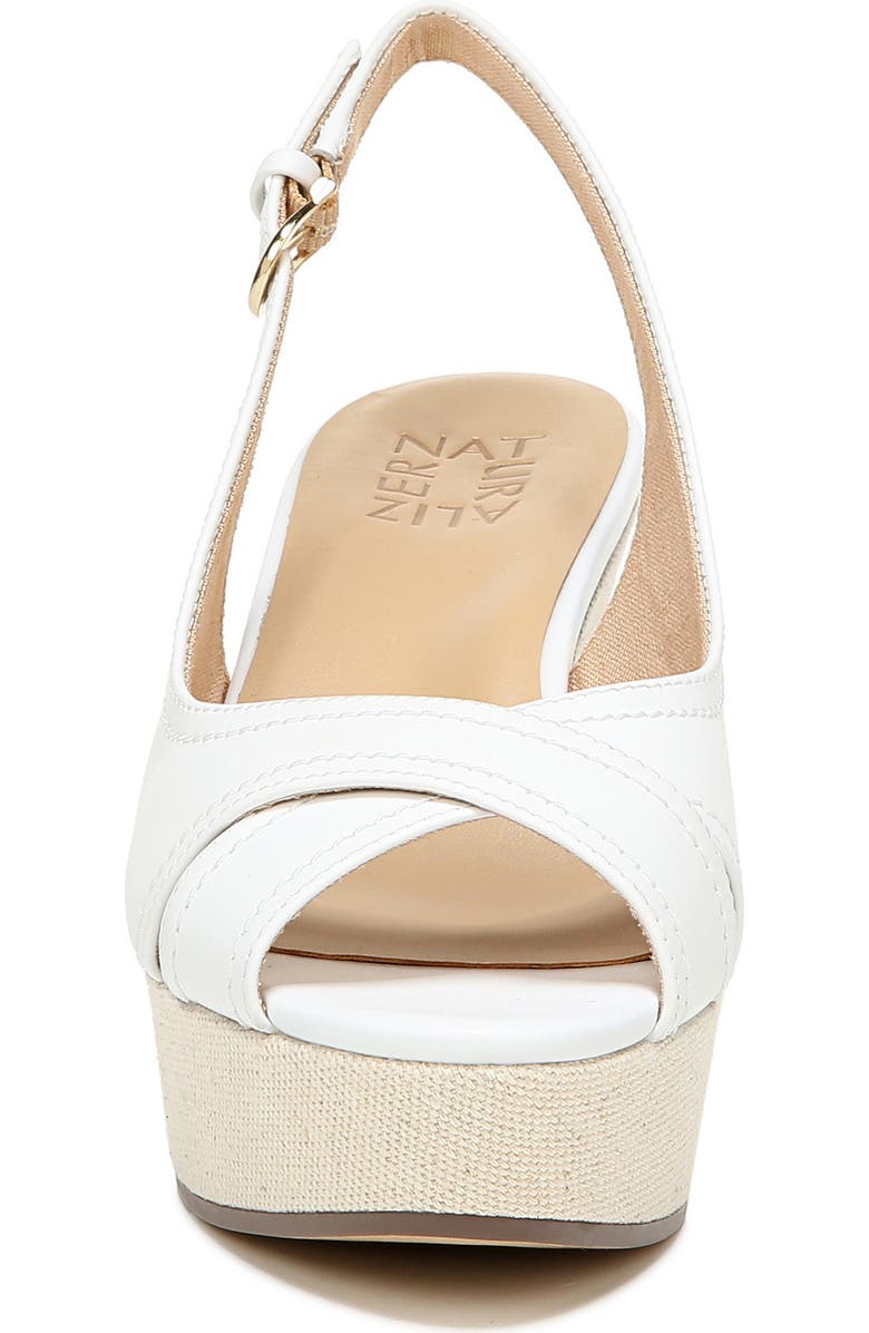 Naturalizer Zander Slingback Platform Wedge Sandal, Alternate, color,