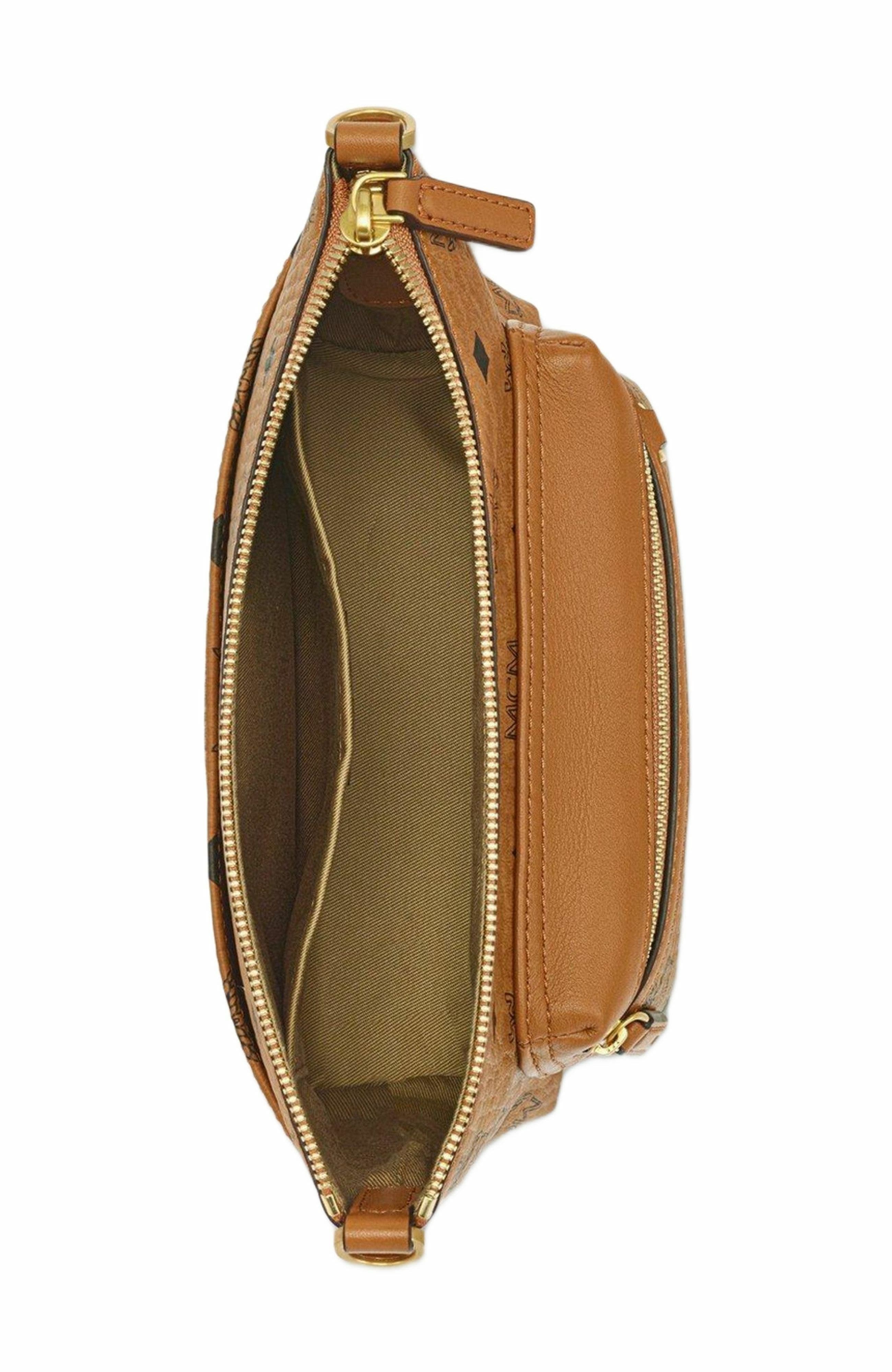 MCM Aren Crossbody in Visetos, Alternate, color, 