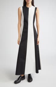 PARTOW Avenue Colorblock Sleeveless Maxi Dress