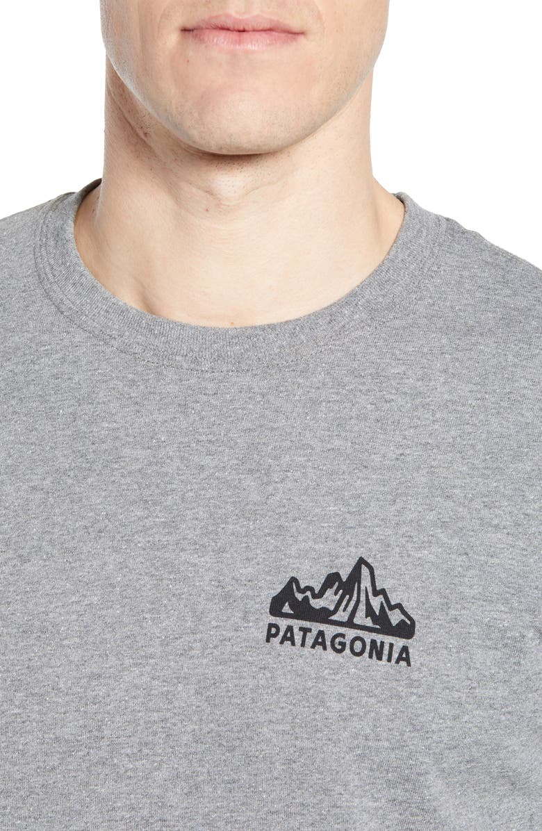 Patagonia Fitz Roy Scope Long Sleeve Responsibili-Tee T-Shirt, Alternate, color, 