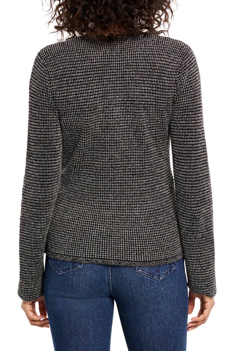 Pixel 4-Way Cotton Blend Convertible Cardigan, Alternate, color, NEUTRAL MULTI