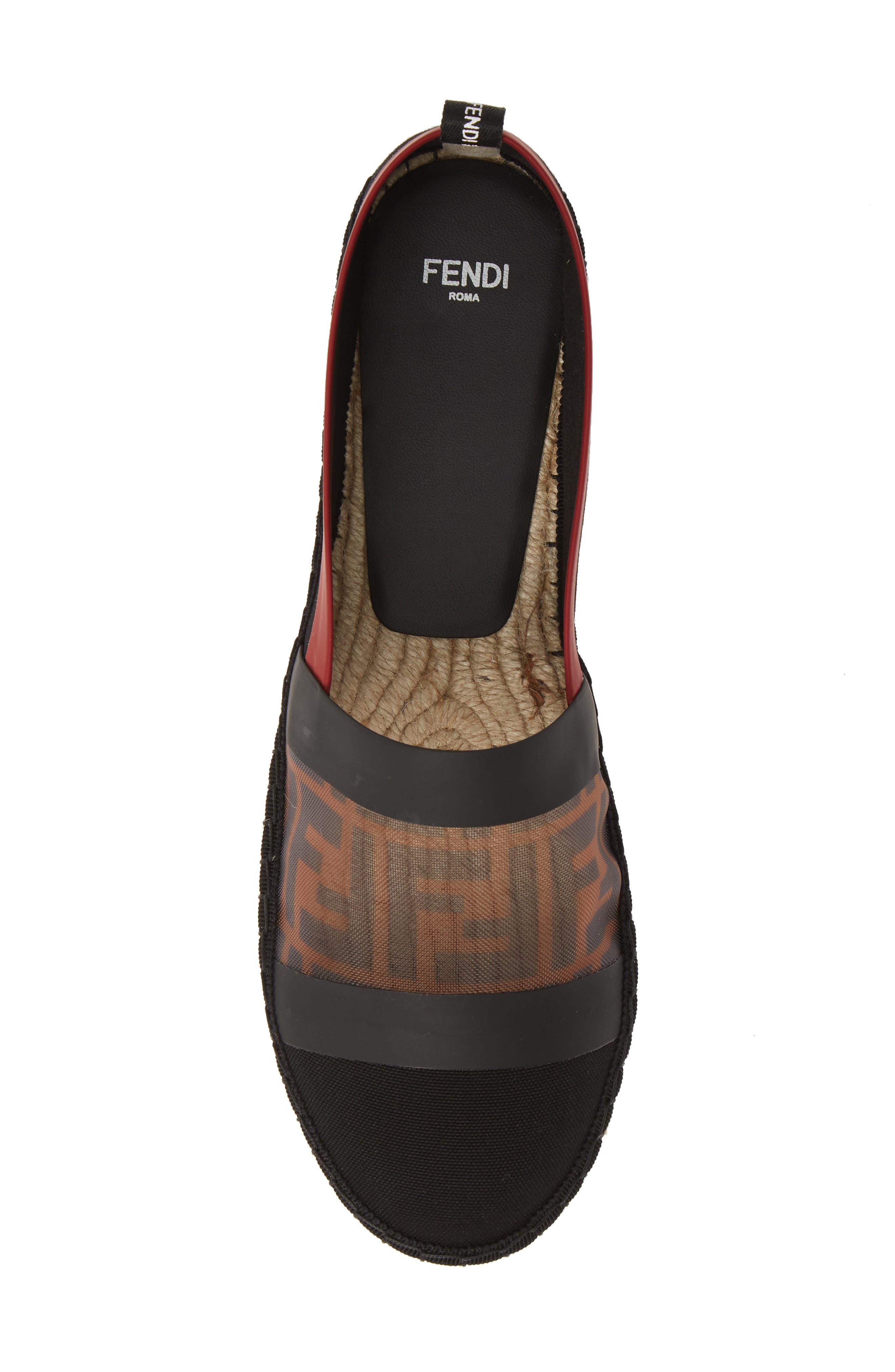 Fendi Colibri Espadrille, Alternate, color, 
