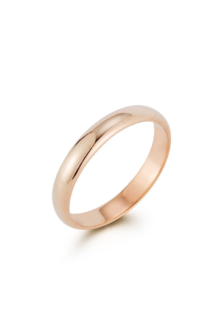 Band Ring, Alternate, color, ROSE GOLD
