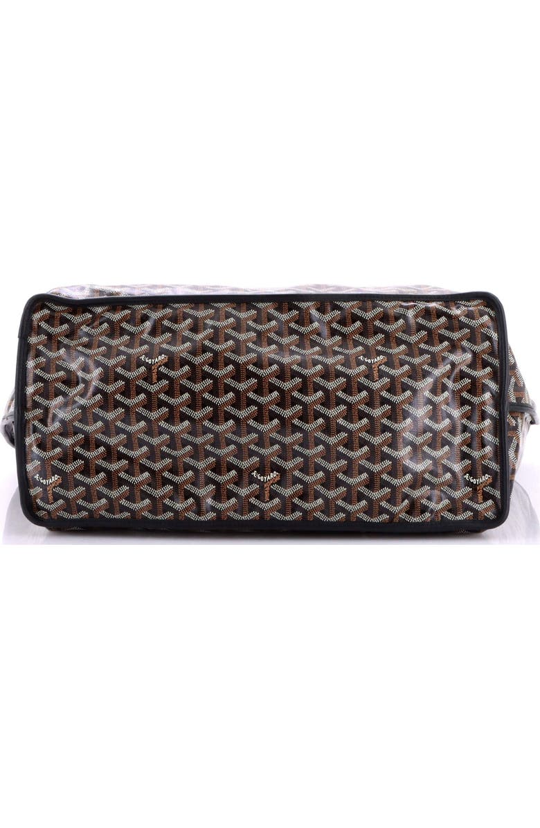 Pre-Owned Goyard Anjou Reversible Tote Coated Canvas GM, Alternate, color, Black