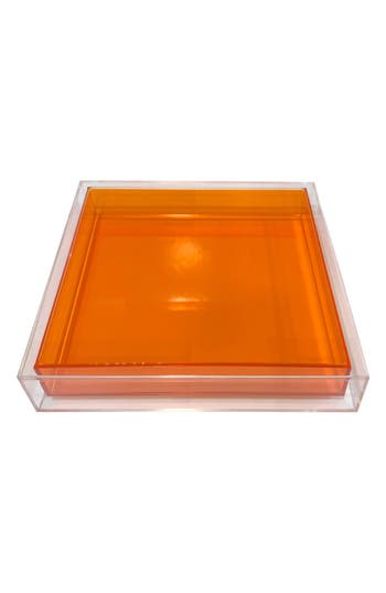 R16 Home Encased Color Lucite Tray