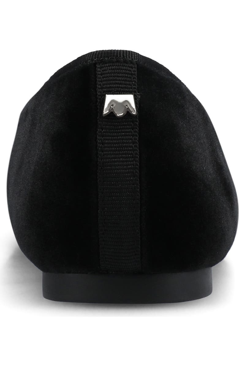 Birdies The Hummingbird Jewelry Bow Loafer, Alternate, color, Black