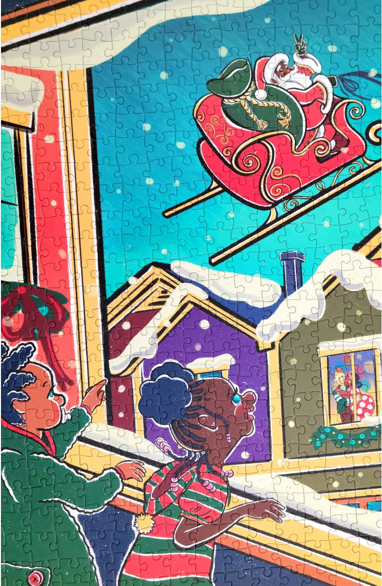 Puzzles of Color Twas the Night Before Christmas - 750 Piece Puzzle, Alternate, color, Multi