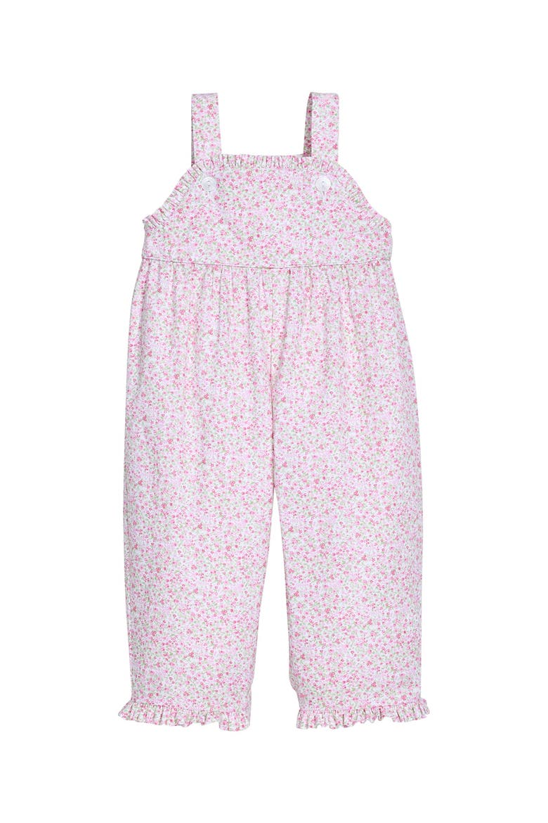 Kids' Floral Ruffled Hem Overall, Main, color, Windemere Floral