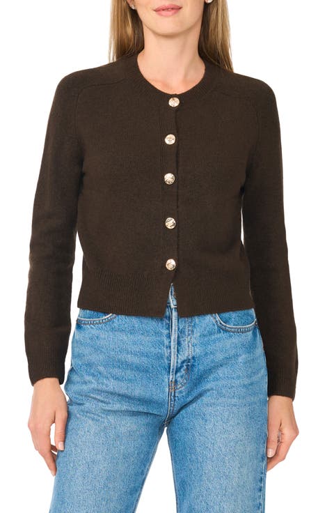 Saddle Shoulder Cardigan