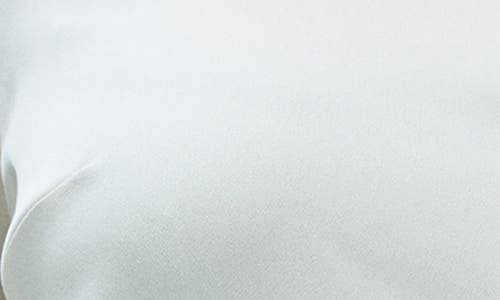 Shop Mango Satin Button-up Shirt In Off White