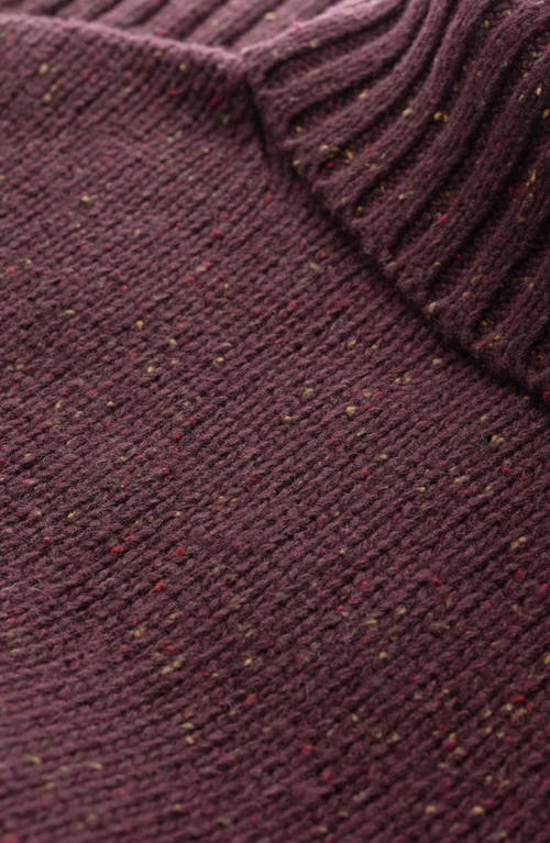 Seasalt Cornwall Foresting Turtleneck Wool Blend Sweater In Brown