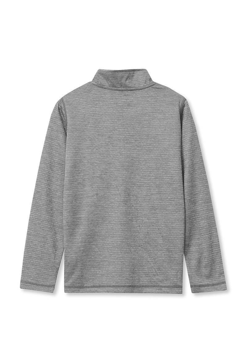 Boys Active Space Dye Quarter Zip Pullover, Alternate, color, Charcoal Gray