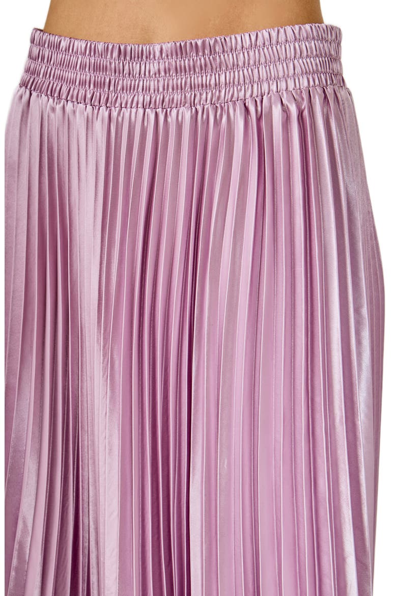 Sunburst Pleated Skirt, Alternate, color, LILAC