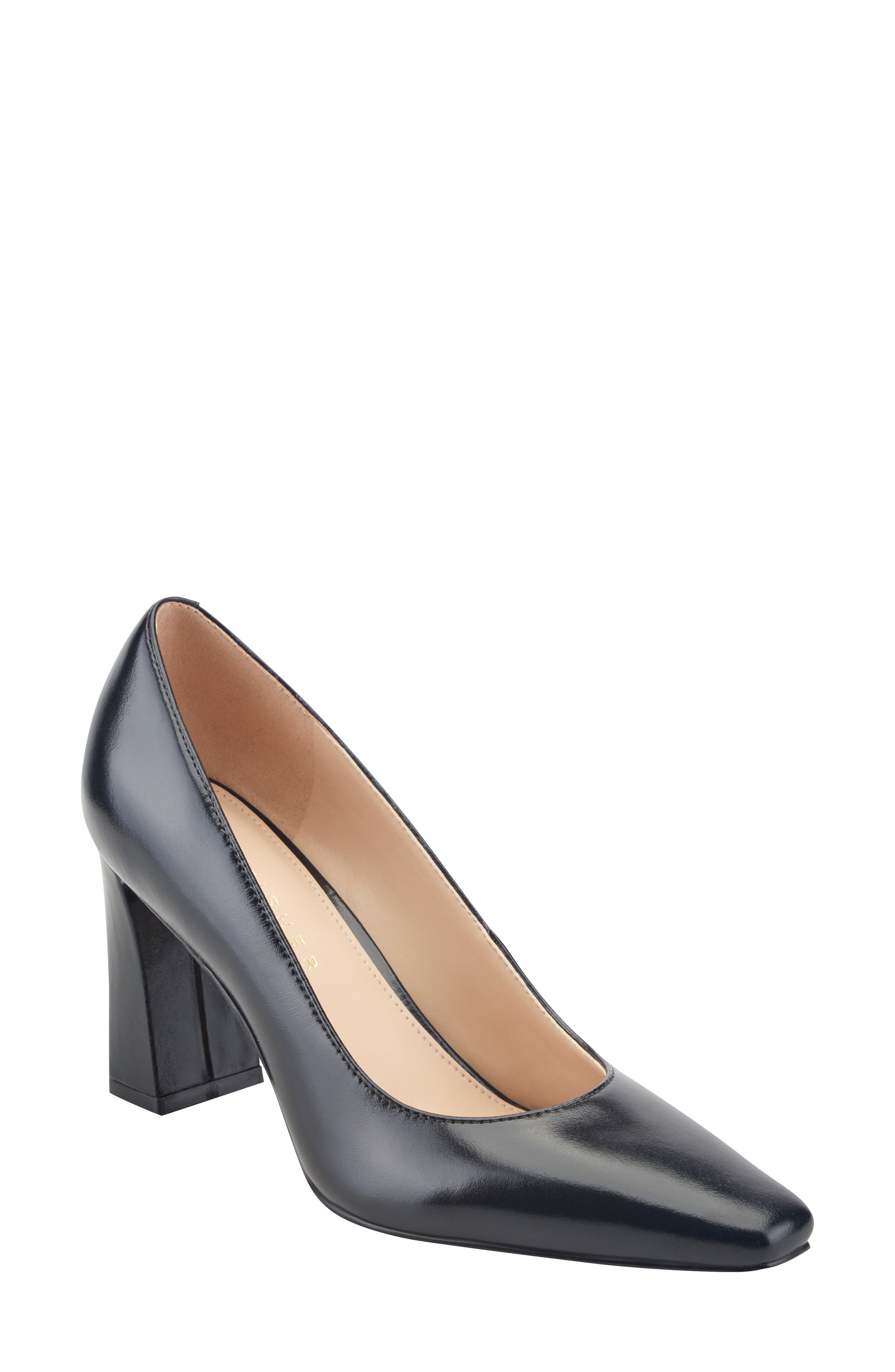 GRETTY, Main, color, BLACK SMOOTH LEATHER