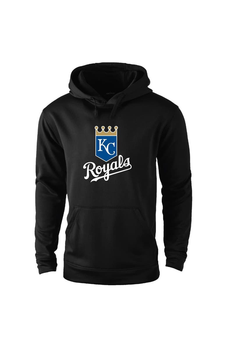 DUNBROOKE Men's Dunbrooke Black Kansas City Royals Champion Pullover Hoodie, Alternate, color, Black