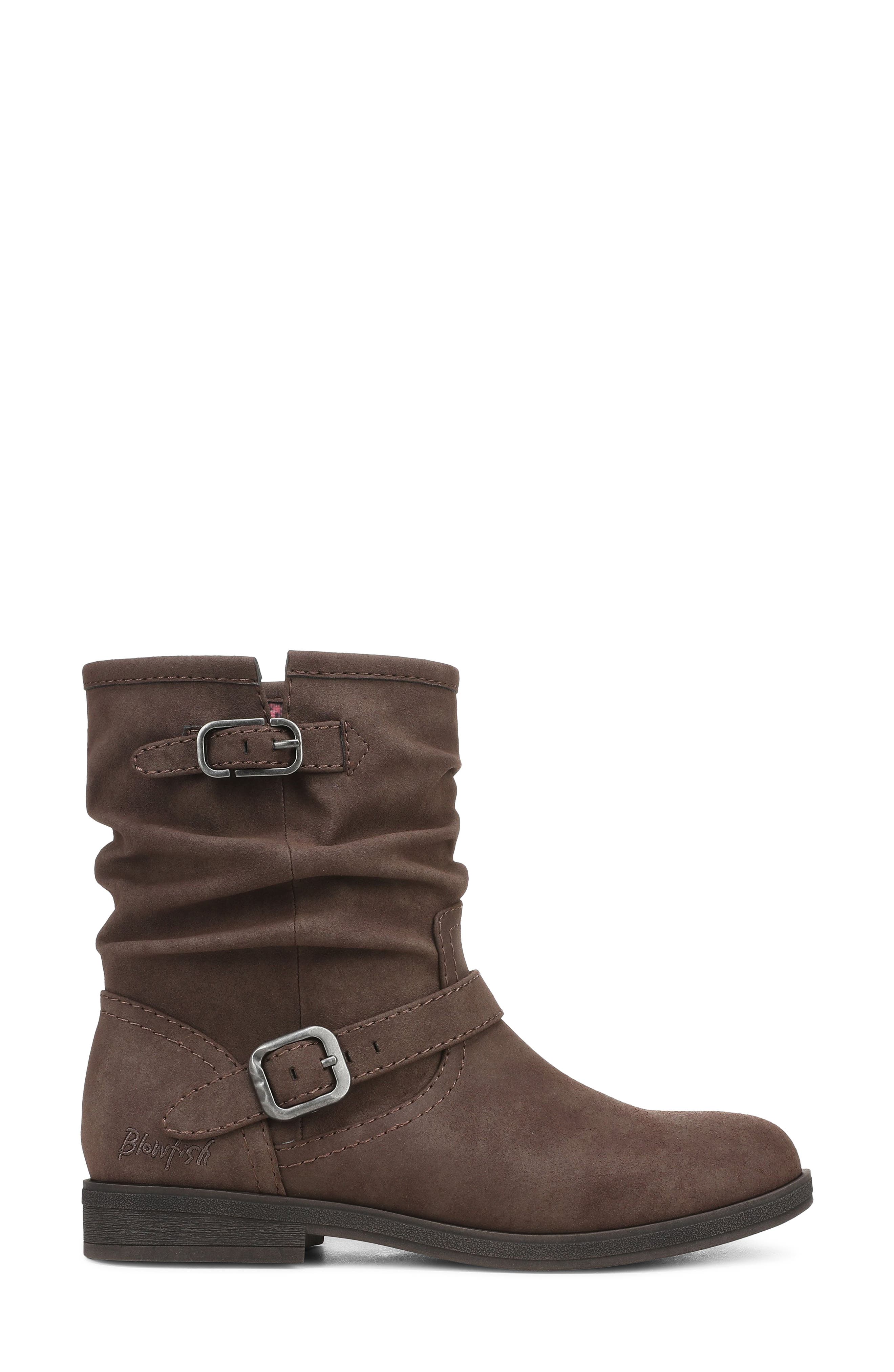 Piers Faux Leather Bootie, Alternate, color, CHOCOLATE FAUX SUEDE