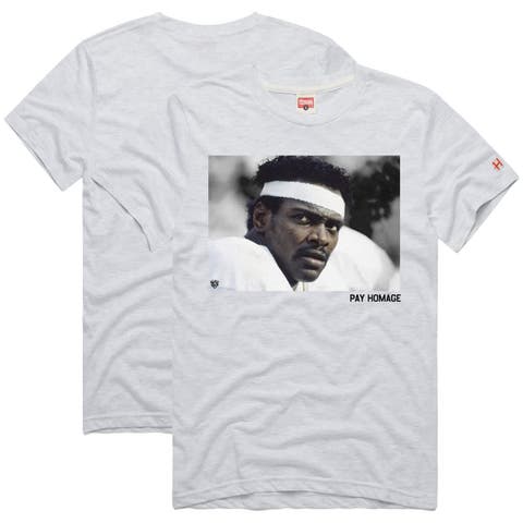 Unisex Homage Walter Payton Ash Chicago Bears Pay Homage Tri-Blend T-Shirt