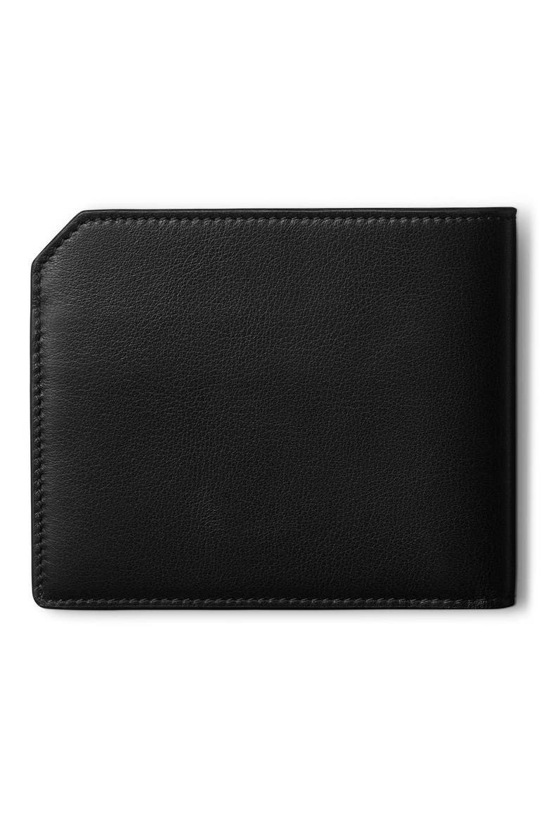Meisterstück Soft Leather Bifold Wallet, Alternate, color, BLACK