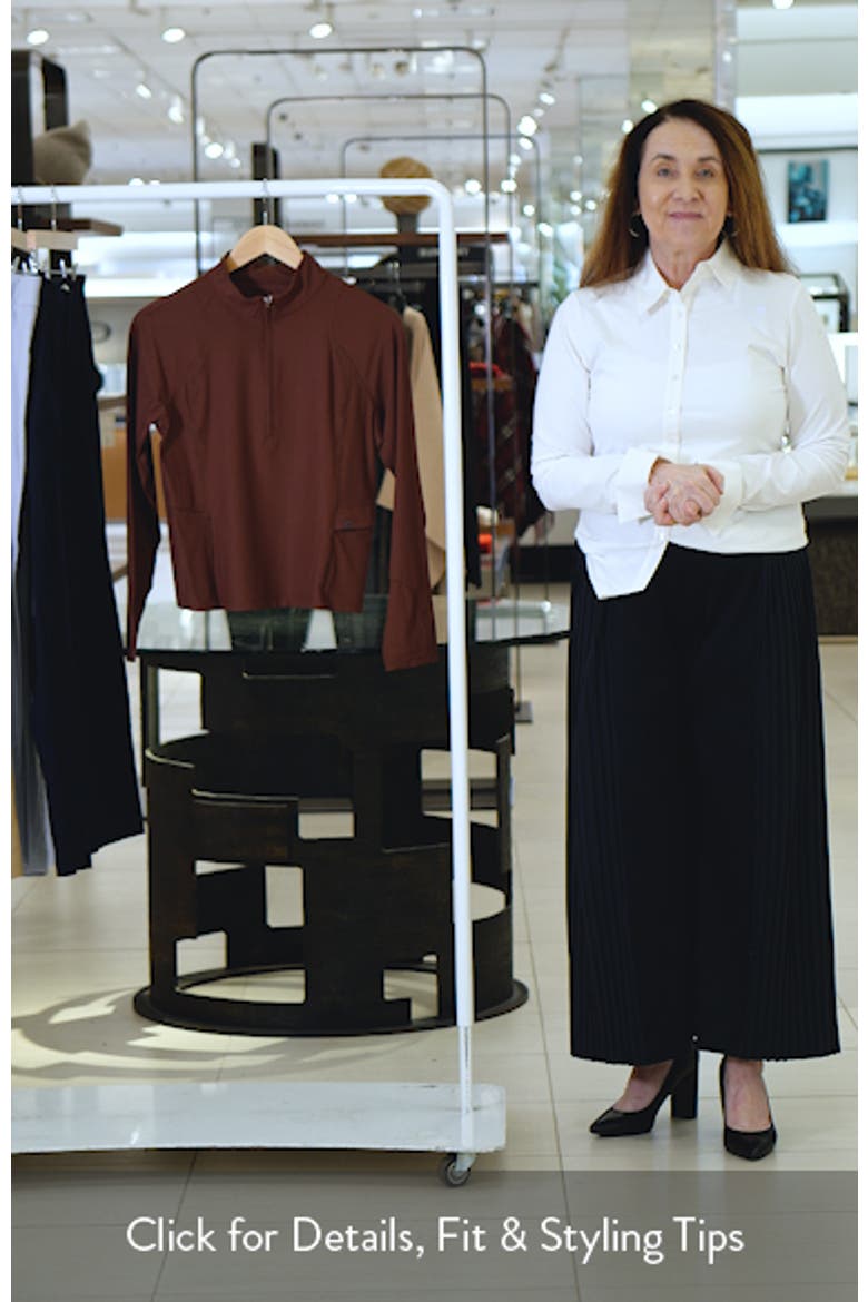Julie Quarter Zip Top video