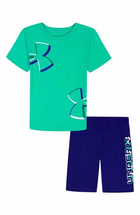 Under Armour Kids' Dimension Core Graphic T-Shirt & Shorts Set