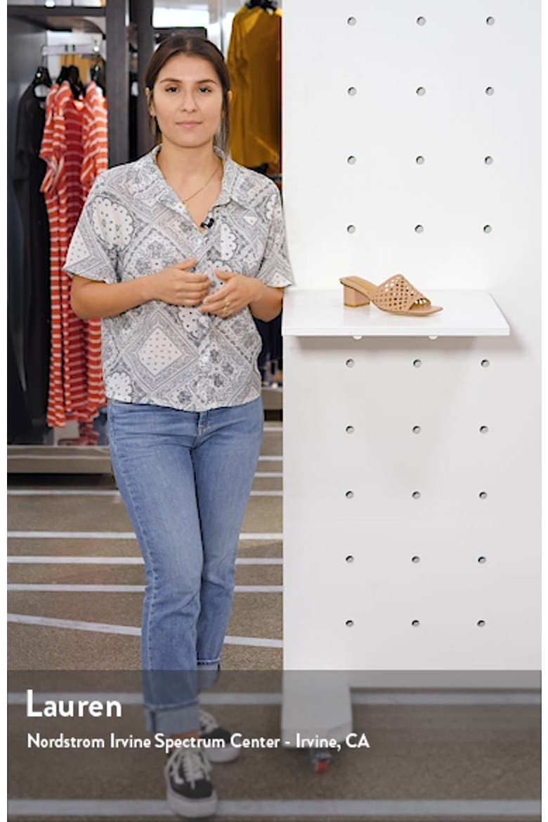 Meadow Woven Slide Sandal video