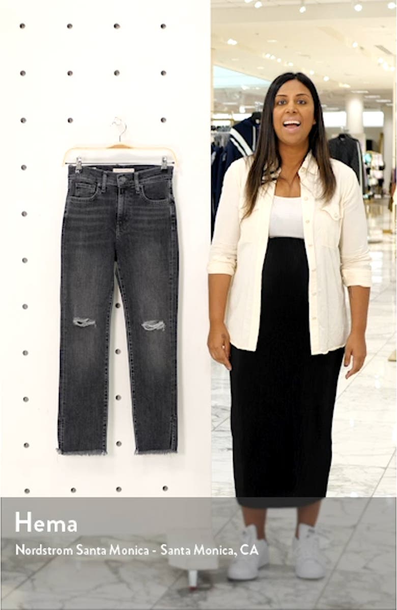 724<sup>™</sup> Ripped High Waist Crop Jeans, sales video thumbnail