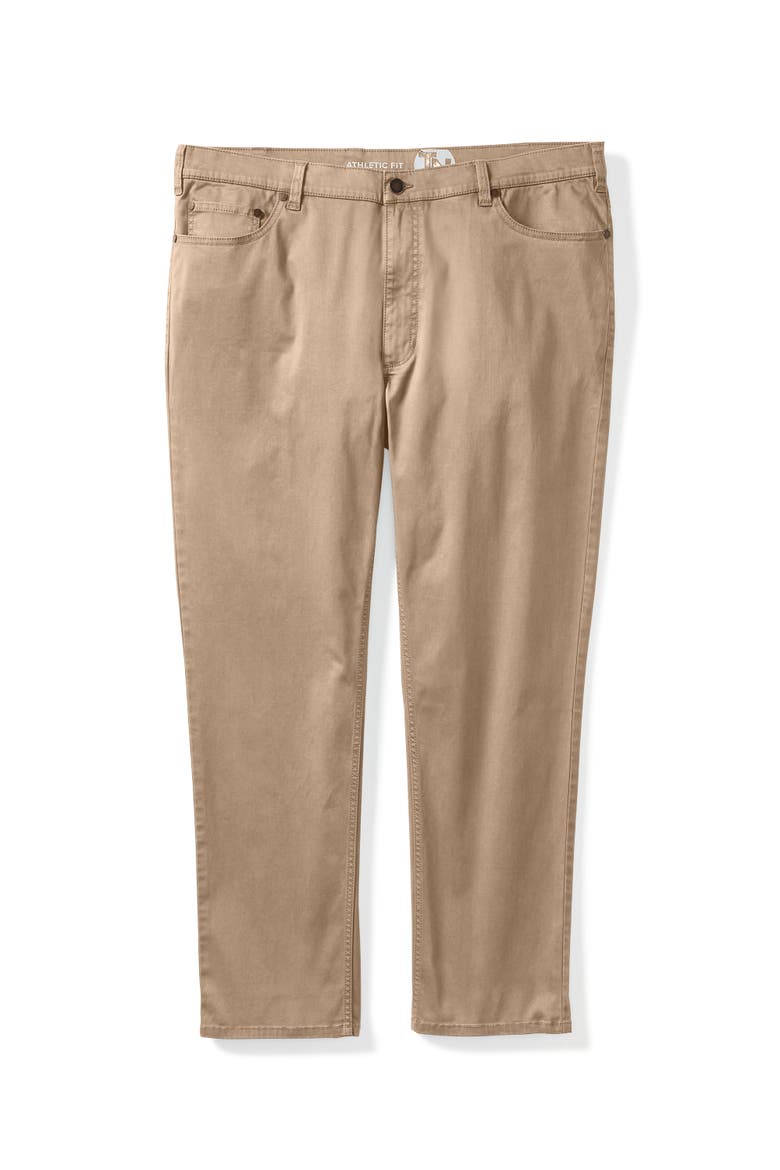 Big & Tall All Day Athletic Fit 5-Pocket Pants, Alternate, color, BRINDLE