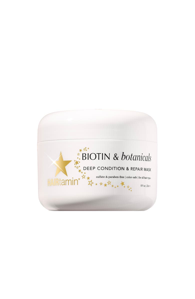 HAIRTAMIN Biotin & Botanical Hair Mask, Main, color, NO COLOR