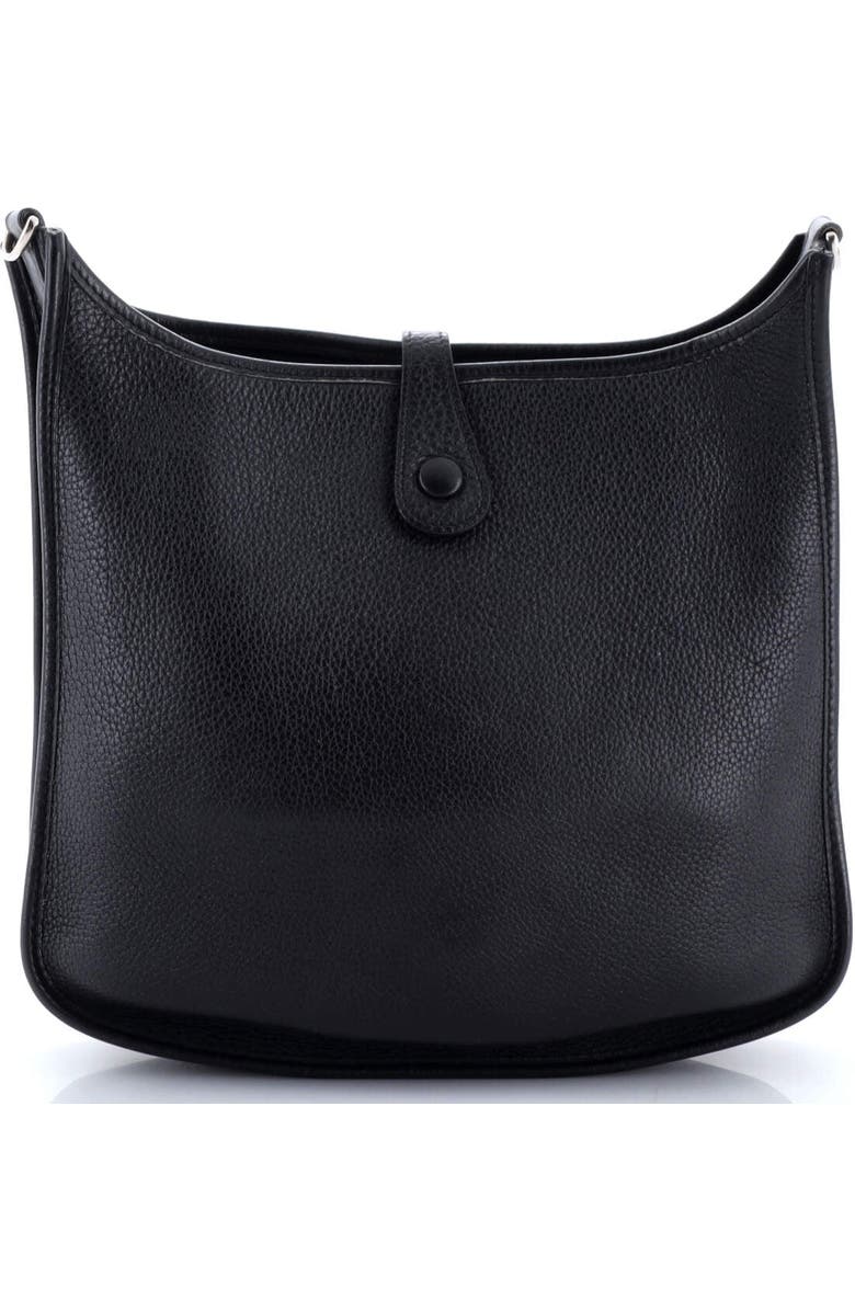 Pre-Owned Hermes Evelyne Bag Gen I Clemence PM, Alternate, color, Noir