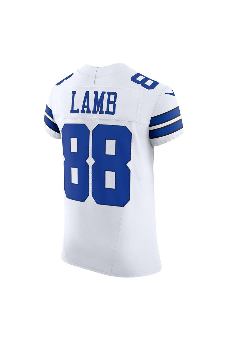 Men's Nike CeeDee Lamb White Dallas Cowboys Vapor F.U.S.E. Elite Jersey, Alternate, color, White