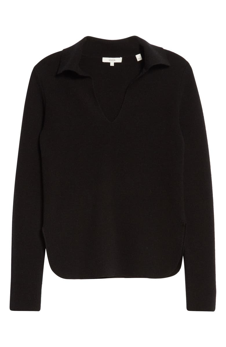 Vince Polo Sweater, Alternate, color, 