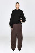 COS Relaxed Twill Wide-leg Pants