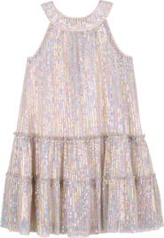 Zunie Kids' Foil Dot Party Dress