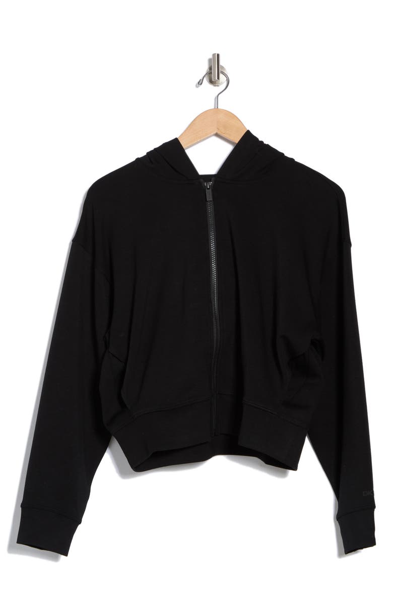 DKNY Highline Jersey Full Zip Jacket, Alternate, color, 