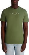 KARL LAGERFELD PARIS Camo Logo Graphic T-Shirt