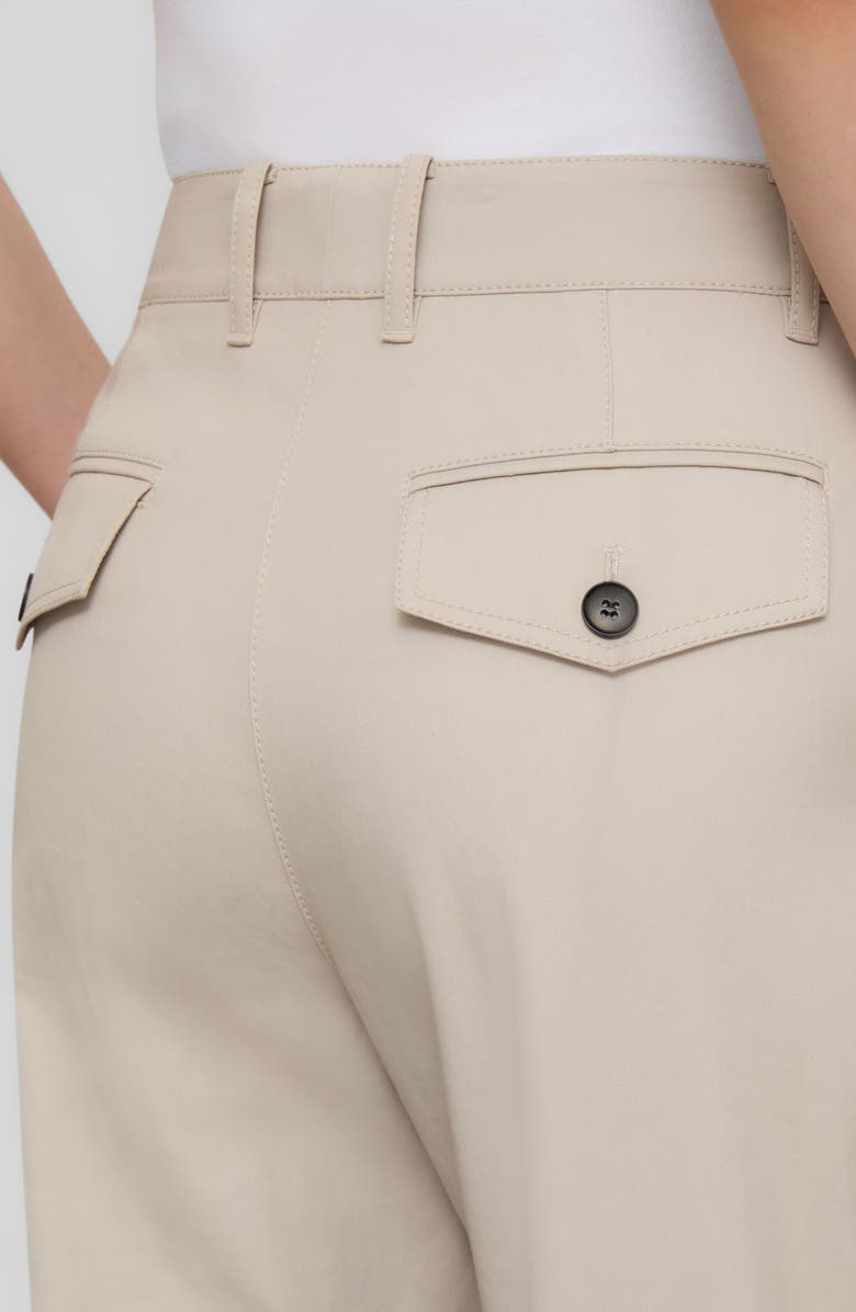 Lafayette 148 New York Chrystie Barrel Leg Chinos, Alternate, color, Cement