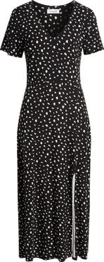 Loveappella Print Maxi Dress