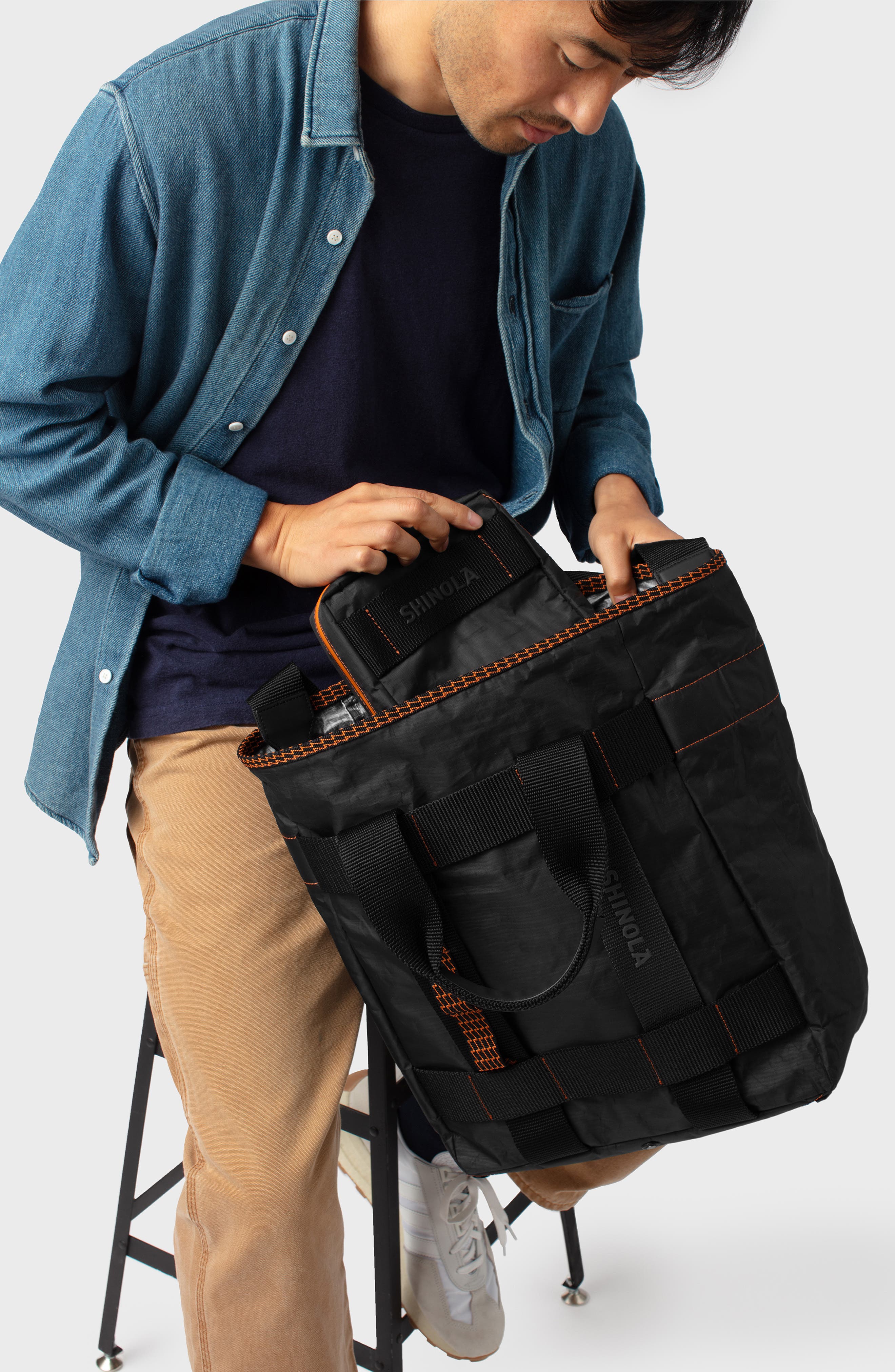 Shinola 10,000 Mile Dyneema<sup>®</sup> Tote Bag, Alternate, color, 