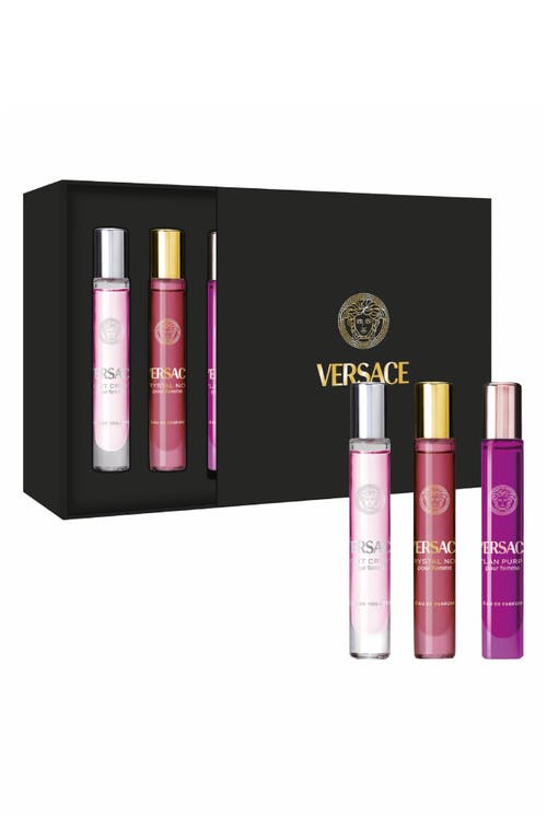 Versace 3-pc. Bright Crystal Travel Spray Fragrance Gift Set In Multi