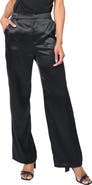 GIBSONLOOK Lindsey Wide Leg Satin Pants